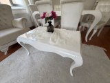 MDF - Yemek Masası + Konsol + 6 Sandalye + Orta Sehpa